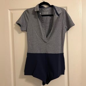 Outdoor Voices Golf/tennis polo bodysuit